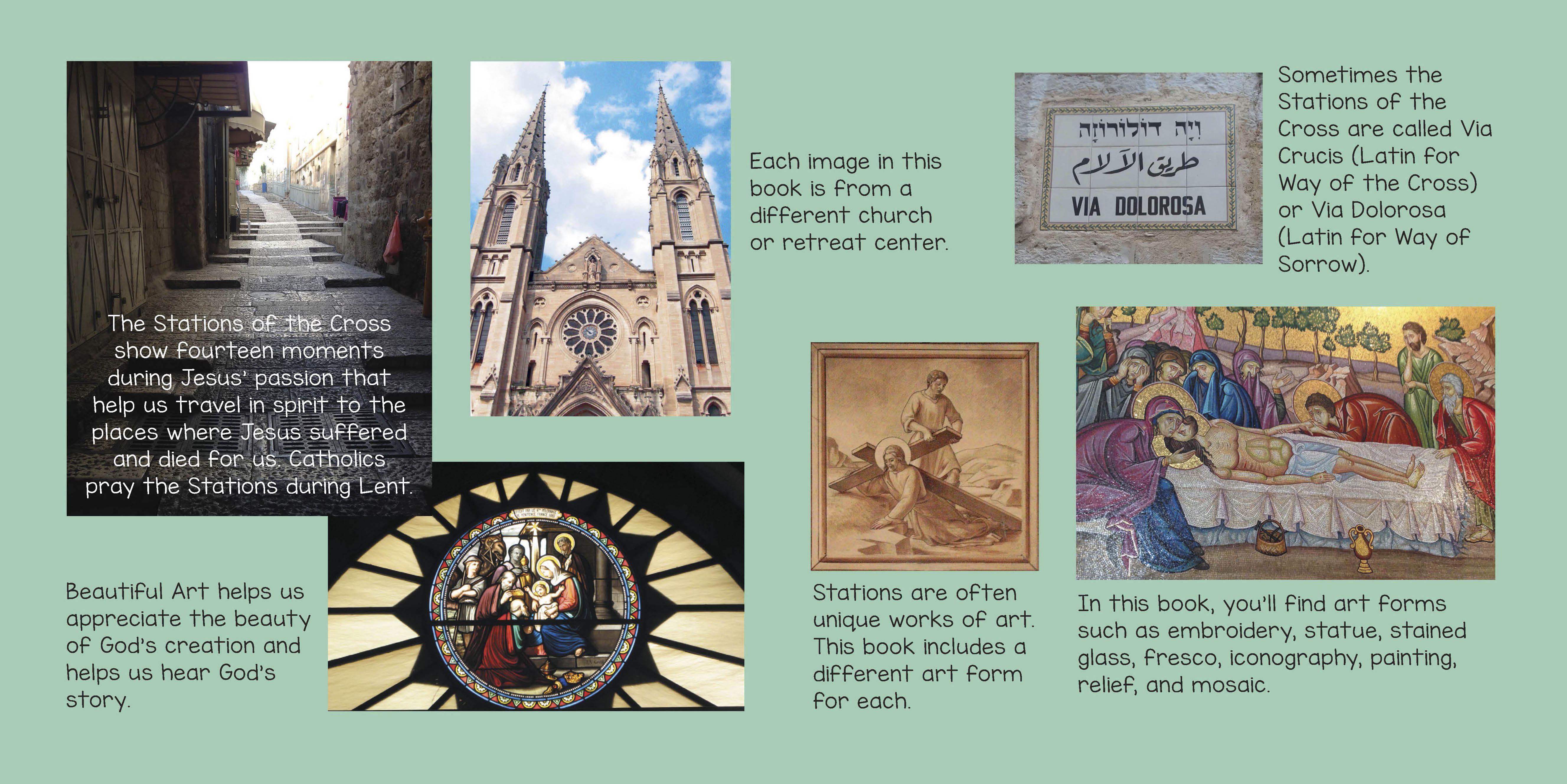 Stations of the Cross have a long history in the Catholic Church. 